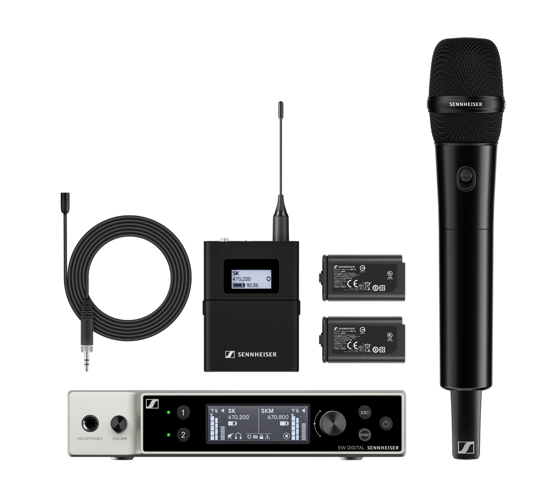 EW-DX MKE 2 / 835-S SET (R1-9)
